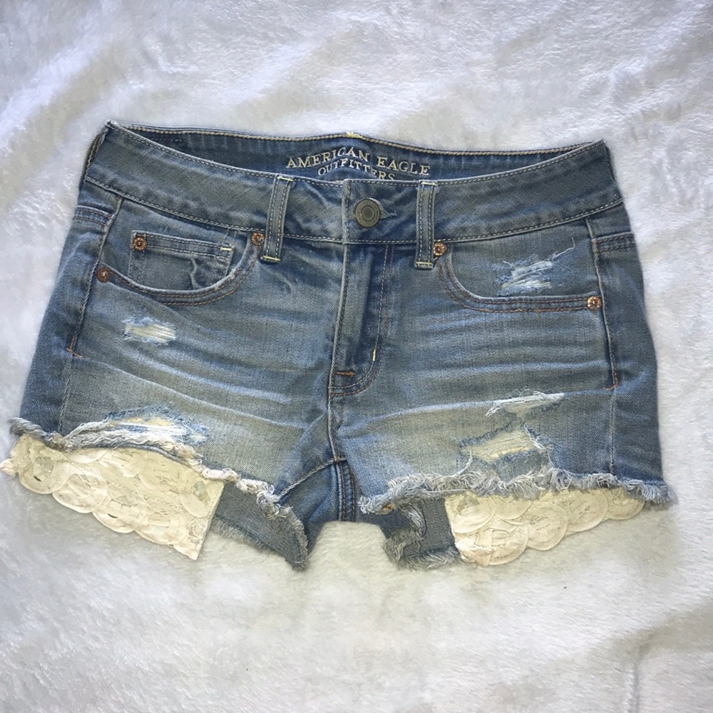 jean shorts